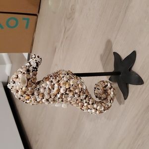 Seahorse Shells and Irredescent Bead